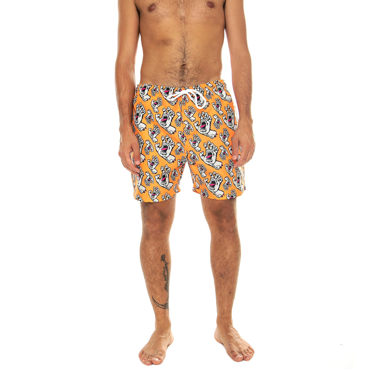 Hands All Over Apricot - Costume da Bagno Uomo Multicolore SCA-SHR-5042 . SANTA CRUZ 