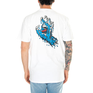 Melting Hand White - Maglietta Girocollo Uomo Bianca SCA-TEE-10803 . SANTA CRUZ 
