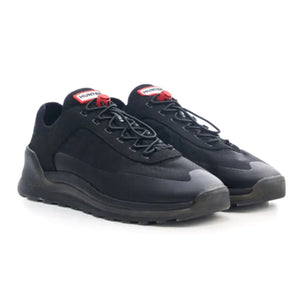 TRAVELLER TRAINER BLACK - Scarpe Stringate Uomo Nere HUMMFF9100REN-BLK . HUNTER 