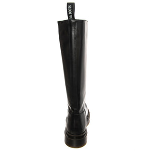 T BOOT 20 GREASY BLACK - Stivali Alti Donna Neri BTSTBOOT20-BKG . MR BOOTS 