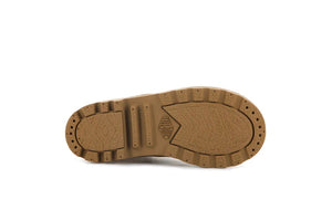 Pampa Hi Cuff Wps Oz Dear Brown - Scarpe Stringate Profilo Alto Bambini Marroni PAK57217-252-M . PALLADIUM 
