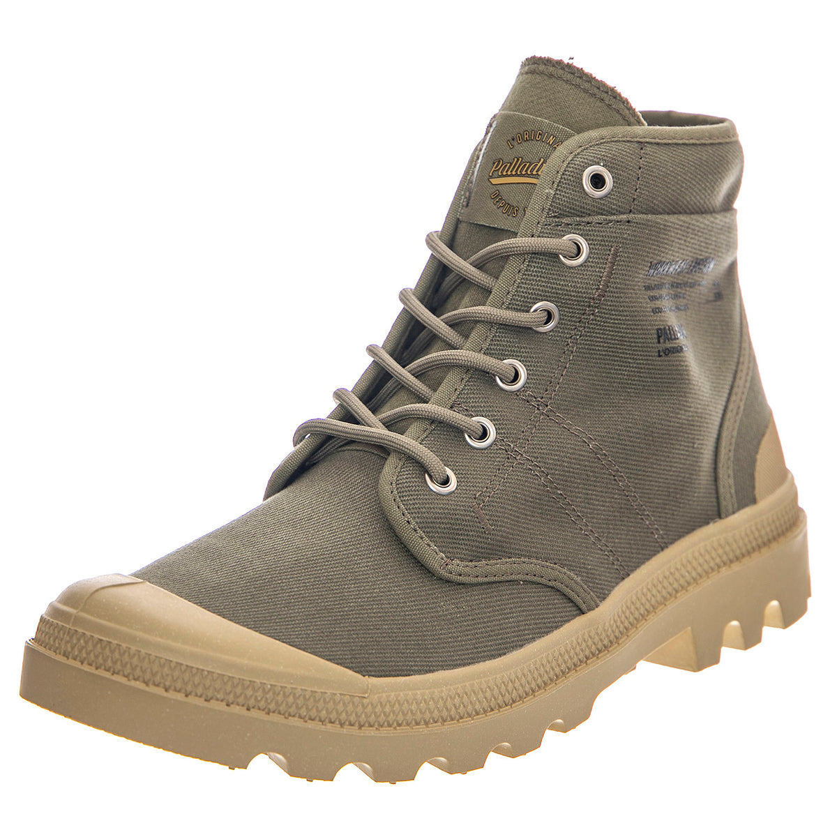 Pallabrousse WW Vetiver - Scarpe Profilo Alto Uomo Verdi PAS78564-339-M . PALLADIUM 