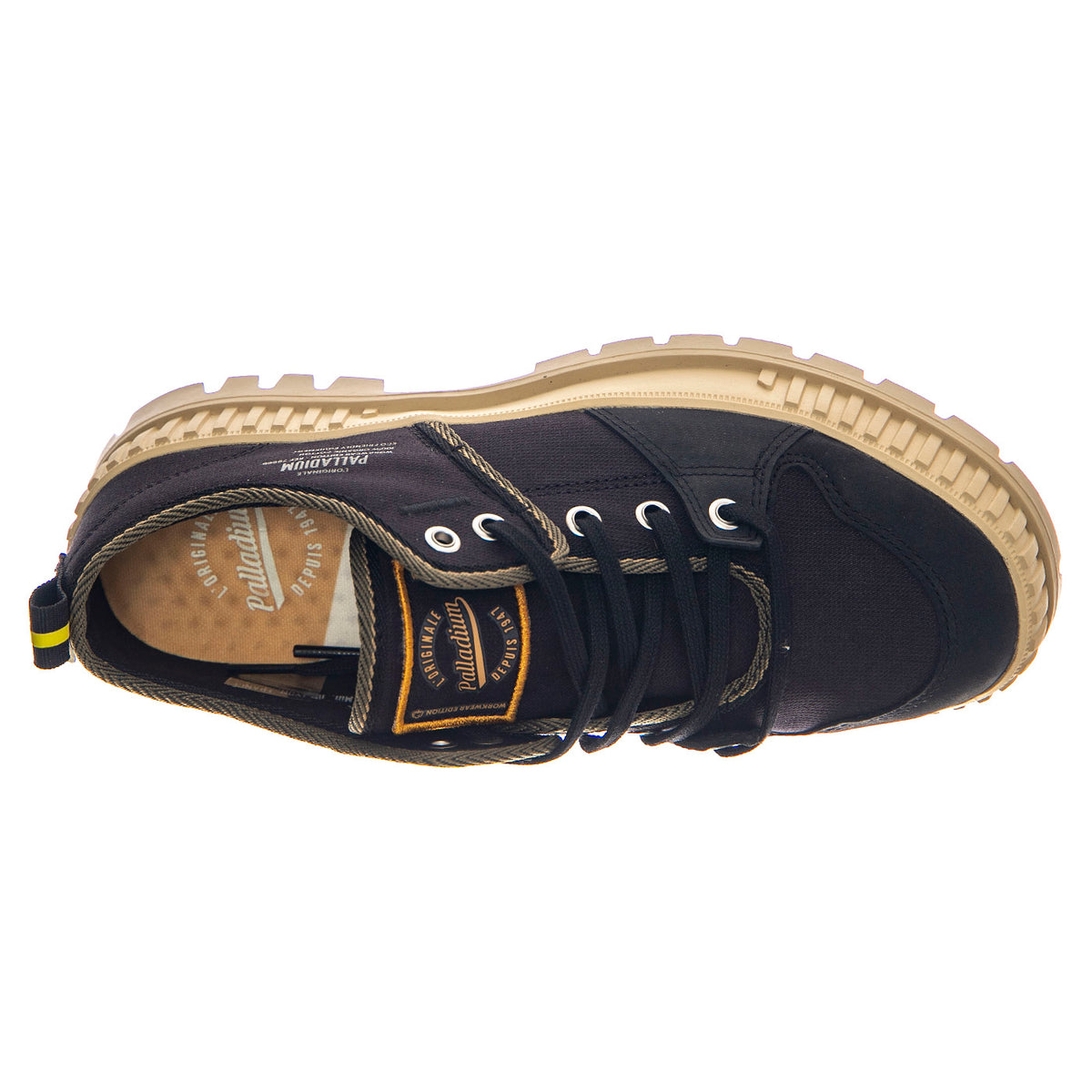 Pallashock Lo WW Black - Scarpe Profilo Basso Uomo Nere PAS78566-008-M . PALLADIUM 