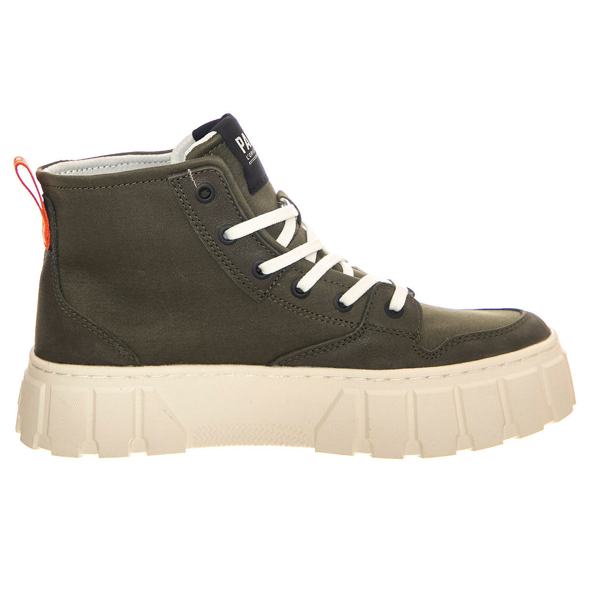 Pallatower Hi Olive Night - Stivali Donna Verdi PAS98573-309-M . PALLADIUM 