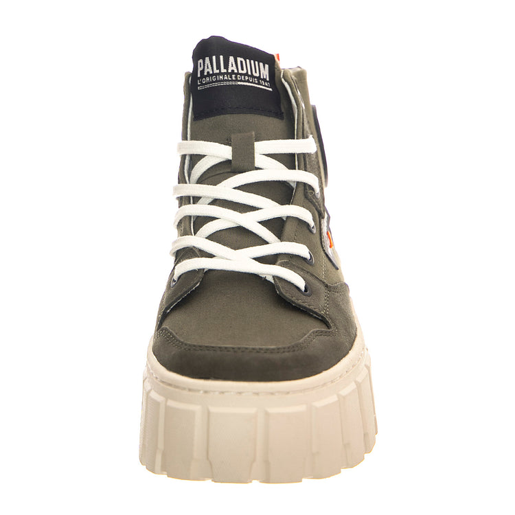 Pallatower Hi Olive Night - Stivali Donna Verdi PAS98573-309-M . PALLADIUM 