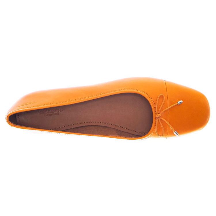 Jolin Orange Cow Leather - Scarpe Profilo Basso Donna Arancioni VBS5508-101-44 . VAGABOND 