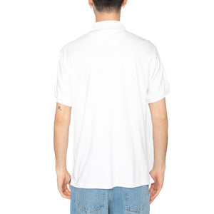 Hylton Interlock Polo Shirt White - Polo Uomo Bianca NML1445WH11 . BARBOUR 