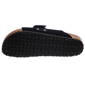 Kyoto black, Suede Leather / Nubuck - Sandali Uomo / Donna Neri 1022566 . BIRKENSTOCK 