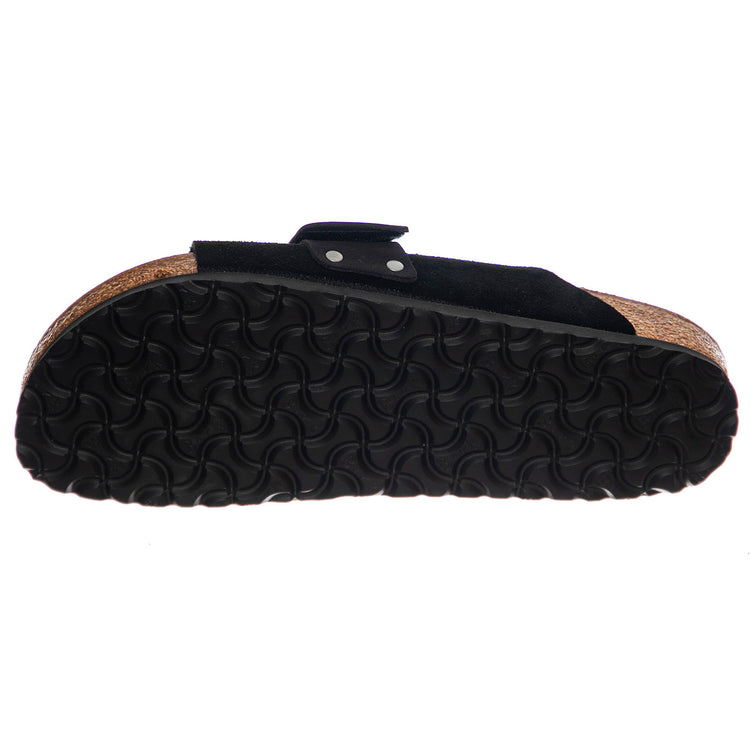 Kyoto black, Suede Leather / Nubuck - Sandali Uomo / Donna Neri 1022566 . BIRKENSTOCK 