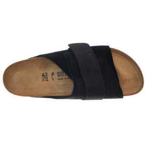Kyoto black, Suede Leather / Nubuck - Sandali Uomo / Donna Neri 1022566 . BIRKENSTOCK 