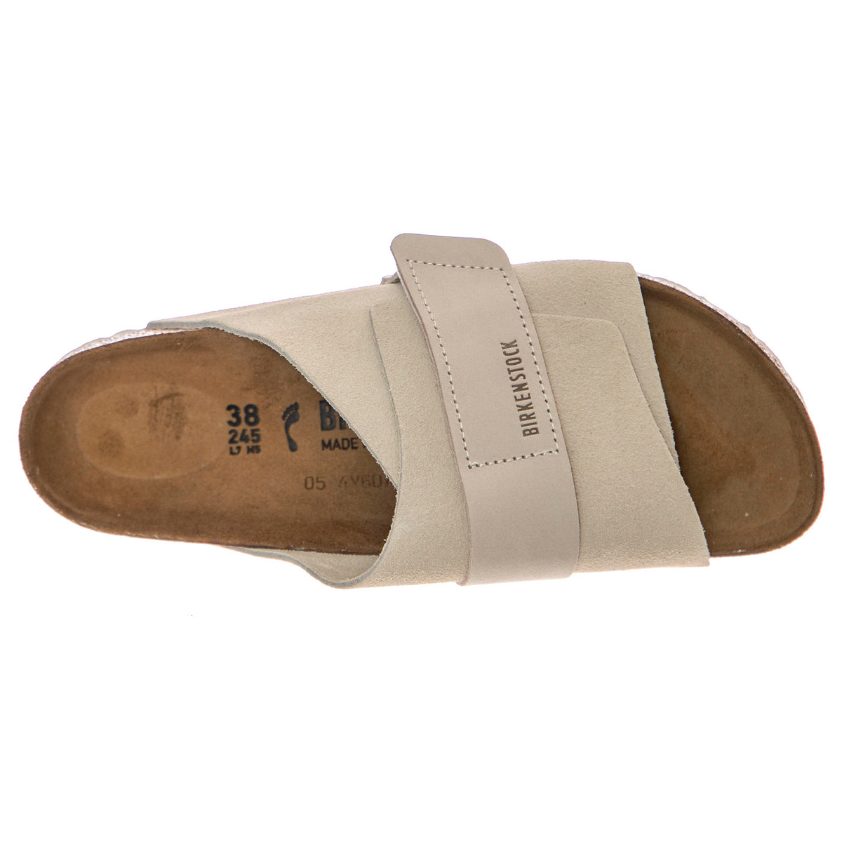 Kyoto antique white, Suede Leather/Nubuck - Sandali Uomo Bianchi 1024526 . BIRKENSTOCK 