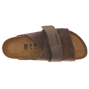 Kyoto concrete gray, Suede Leather/Nubuck - Sandali Uomo / Donna Grigi 1029138 . BIRKENSTOCK 