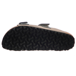 Uji stone coin, Nubuck Leather/High Shine Leather - Sandali Uomo / Donna Grigi 1029302 . BIRKENSTOCK 