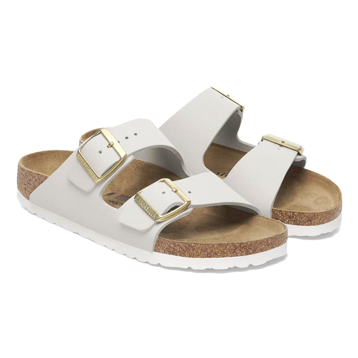 Arizona Antique White, Nubuck Leather - Sandali Donna Bianchi 1029475 . BIRKENSTOCK 