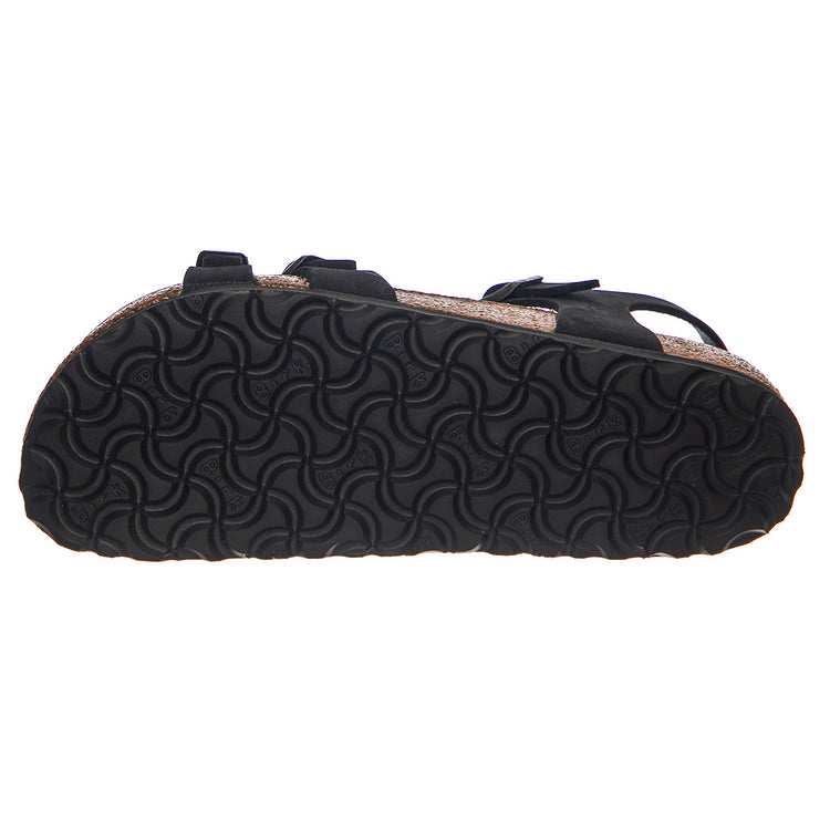 Kumba SFB black, Nubuck Leather - Sandali Donna Neri 1029526 . BIRKENSTOCK 