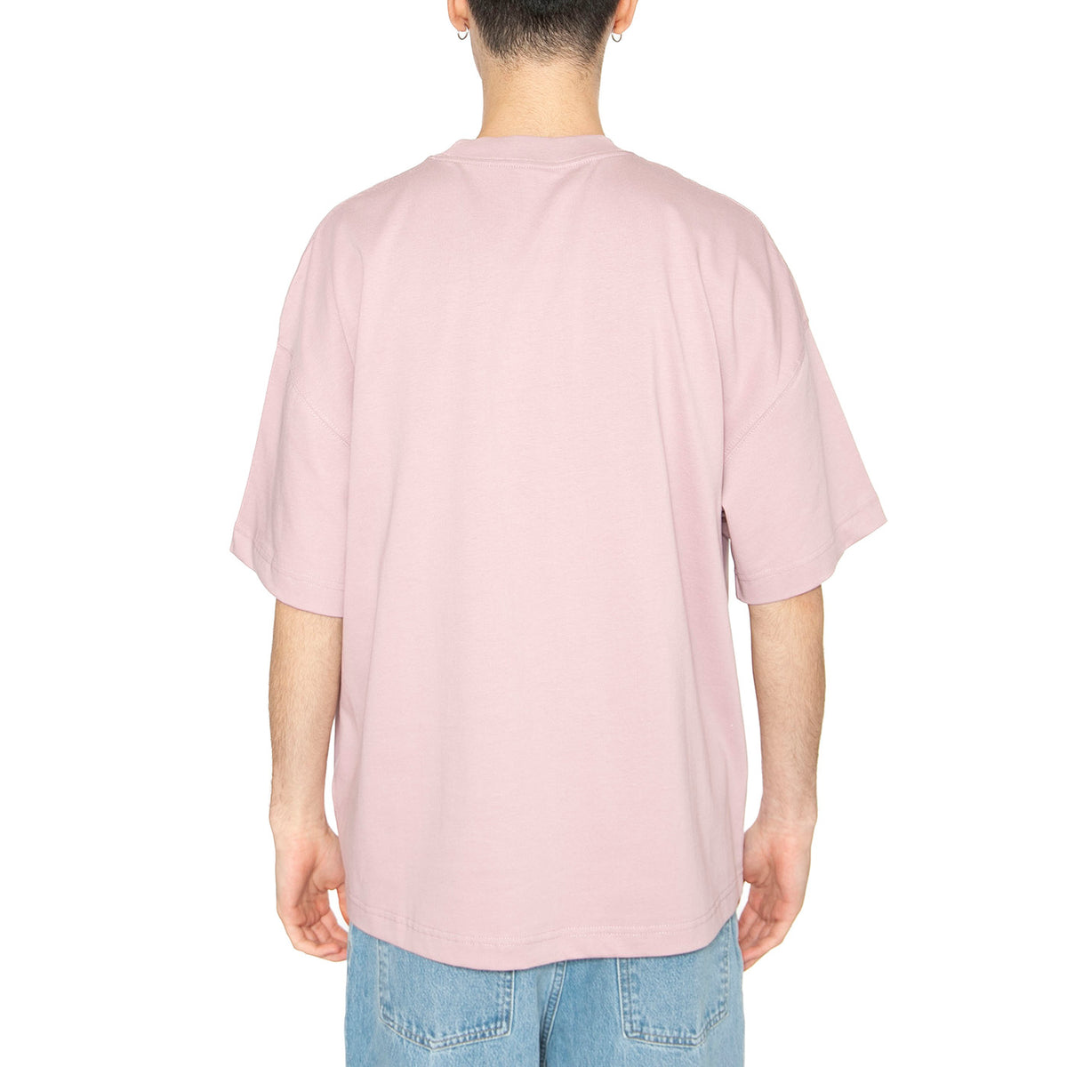 S/S Signature Script T-Shirt Hortensia / White - Maglietta Girocollop Uomo Viola I033828.2QSXX . CARHARTT WIP 