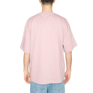 S/S Signature Script T-Shirt Hortensia / White - Maglietta Girocollop Uomo Viola I033828.2QSXX . CARHARTT WIP 