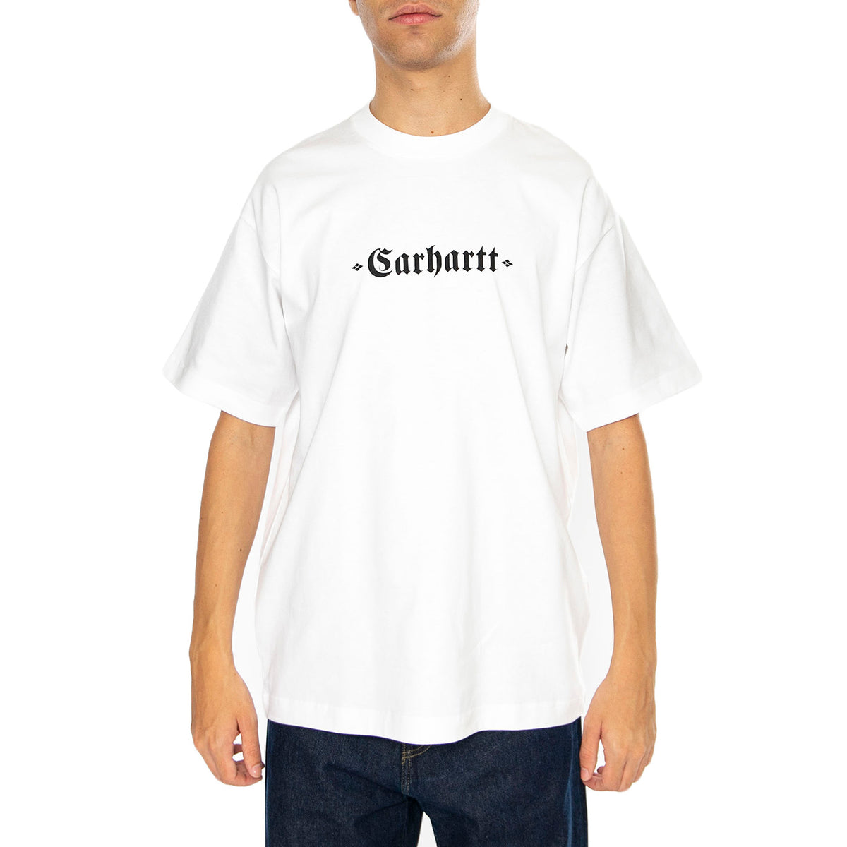 S/S Greatest Hits T-Shirt White / Black - Maglietta Girocollo Uomo Bianca I034394.00AXX . CARHARTT WIP 