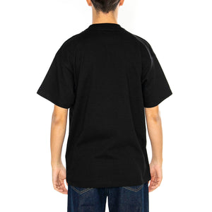 S/S Fragments Pocket T-Shirt Black / White - Maglietta Girocollo Uomo Nera I034407.0D2XX . CARHARTT WIP 