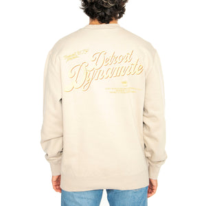 Greatest Flicks Sweat Fleur De Sel - Felpa Girocollo Uomo Beige I034413.2LPXX . CARHARTT WIP 