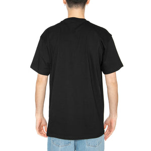 S/S Bumper T-Shirt Black / White - Maglietta Girocollo Uomo Nera I034664.0D2XX . CARHARTT WIP 