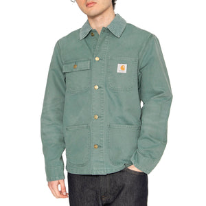 Michigan Coat Silver Pine / Silver Pine - Giacca Uomo Verde I034787.2R84O . CARHARTT WIP 