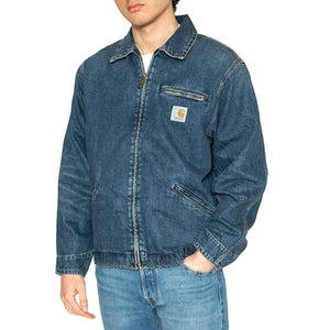 OG Detroit Jacket Blue - Giacca Denim Jeans Uomo Blu I034870.014L . CARHARTT WIP 