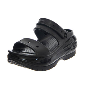 Classic Mega Crush Sandal W-BLK - Sandali Donna Neri CR.207989-BLK . CROCS 