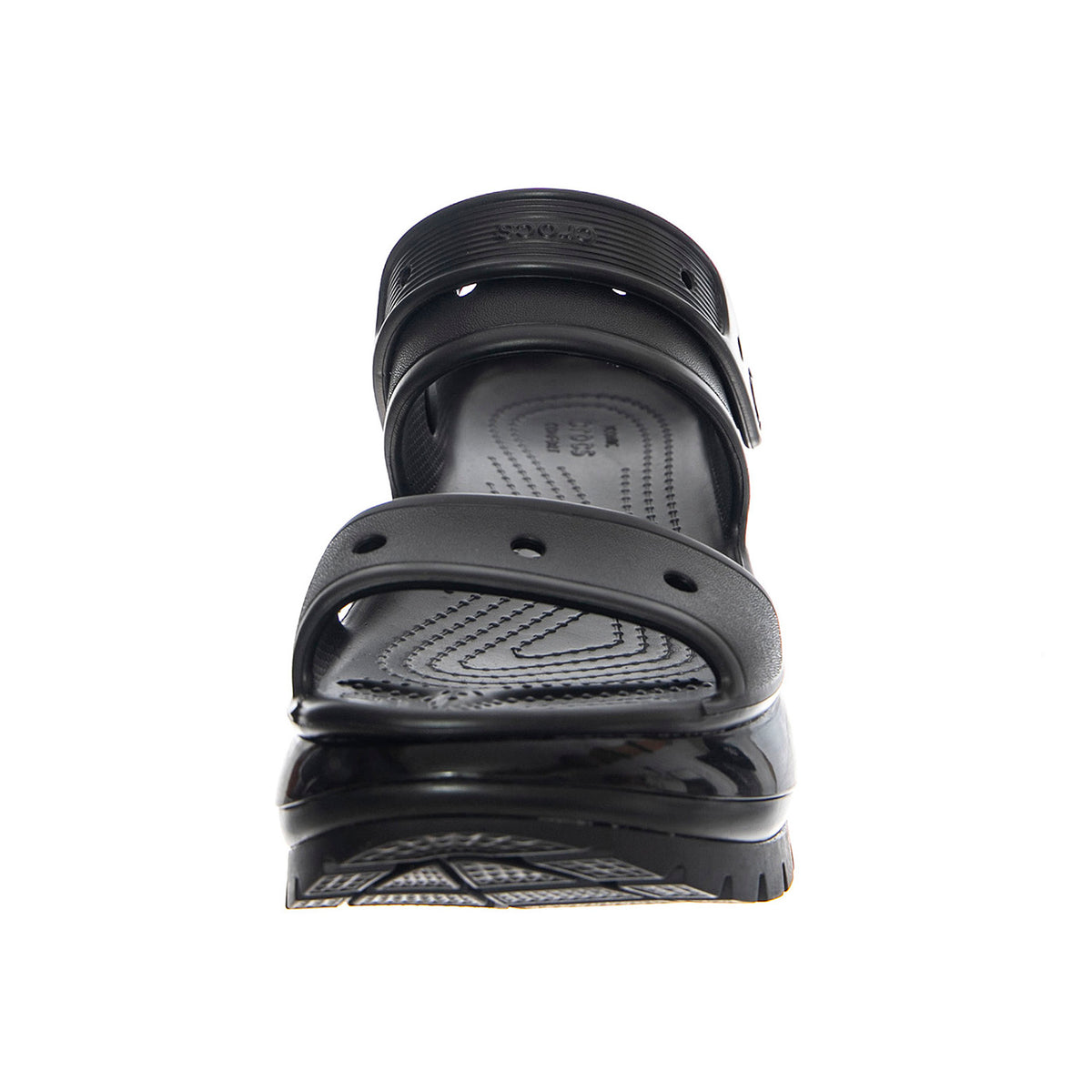 Classic Mega Crush Sandal W-BLK - Sandali Donna Neri CR.207989-BLK . CROCS 