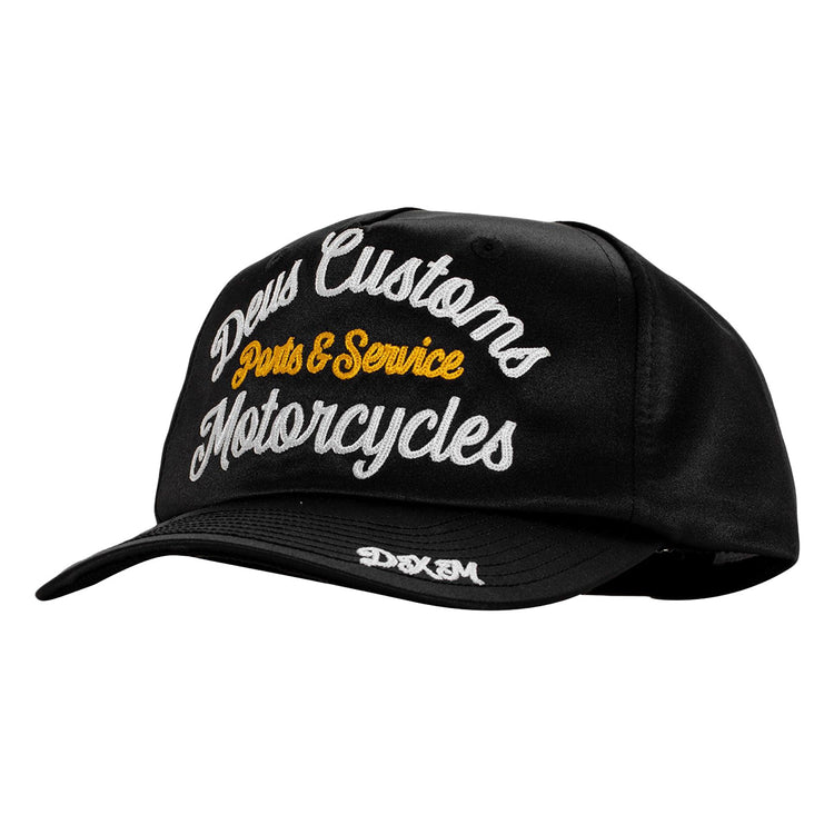 Iota Trucker Black - Cappellino Nero DMP257951_BLK . DEUS EX MACHINA 