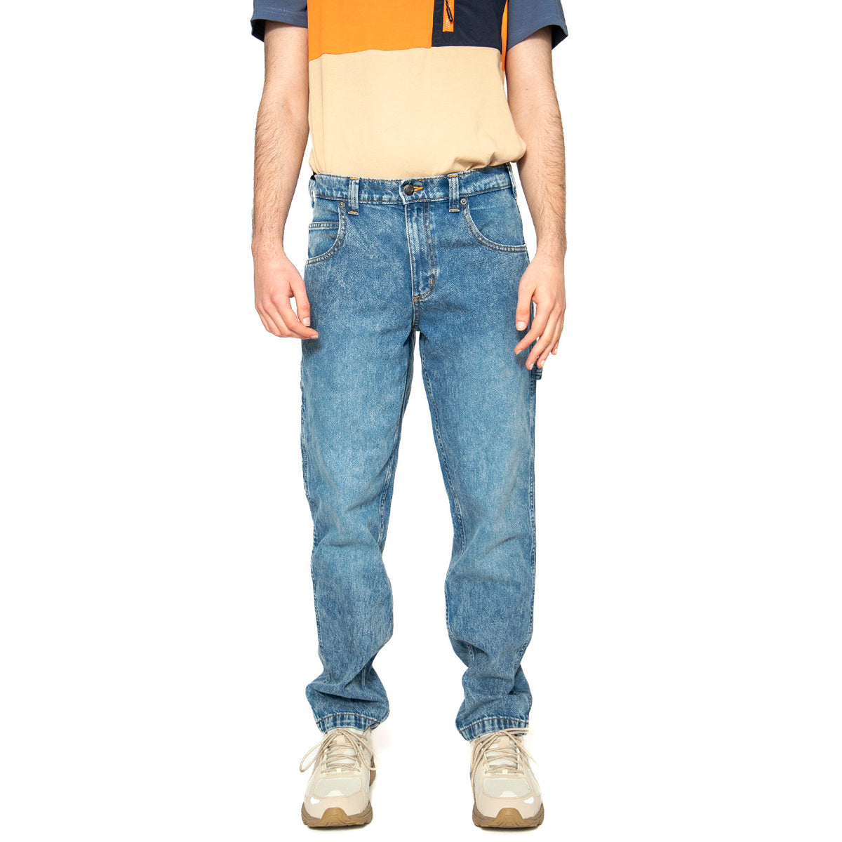 Garyville Denim Rinsed Fade - Pantaloni Denim Jeans Uomo Blu DK0A4XECK211 . DICKIES 