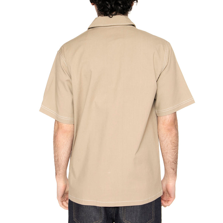 Riverbend Work Shirt Desert Sand - Camicia Maniche Corte Uomo Beige DK0A4Z7R0DS1 . DICKIES 