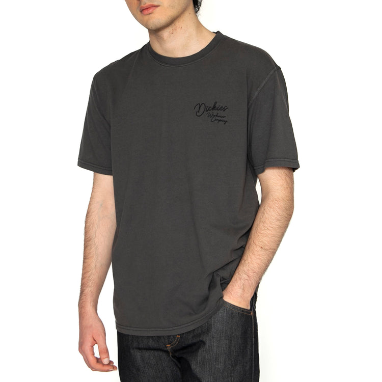 Dickies Rope Chest Logo SS Tee Black - Maglietta Girocollo Uomo Nera DK0A4Z8WBLK1 . DICKIES 