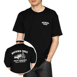 Mechanic SS Tee Black - Maglietta Girocollo Uomo Nera DK0A4Z96BLK1 . DICKIES 