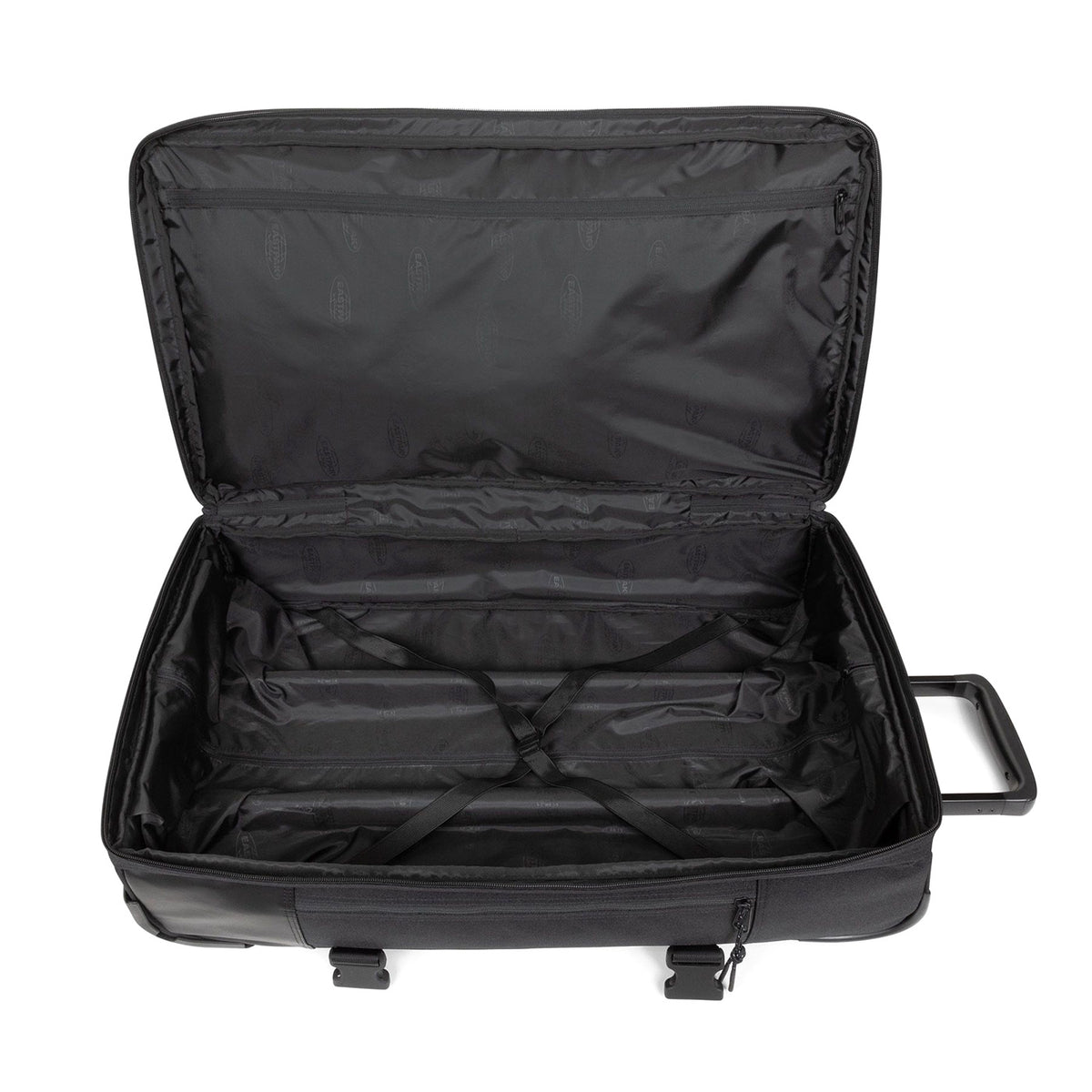 Icon Traveler'R M On Black - Valigia Trolley Nera EK0A5BKM4T61 . EASTPAK 