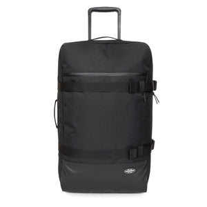 Icon Traveler'R L On Black - Valigia Trolley Nera EK0A5BKN4T61 . EASTPAK 