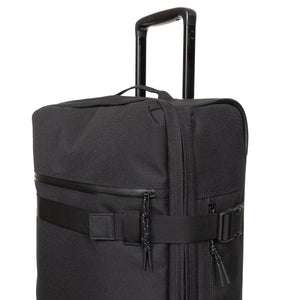 Icon Traveler'R L On Black - Valigia Trolley Nera EK0A5BKN4T61 . EASTPAK 