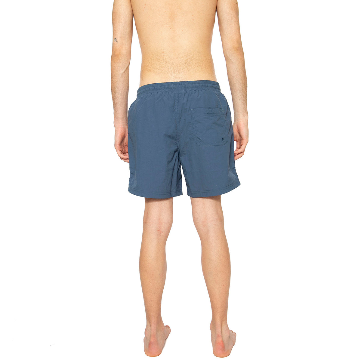 Colber Plain Swim Cold Metal - Costume da Bagno Uomo Blu F4SSE003436 . FARAH 