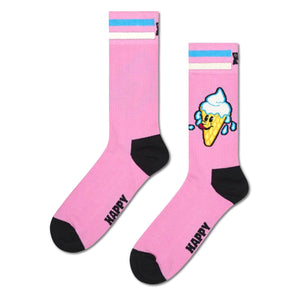Happy Socks Ice Cream Sukat - Calzini Multicolore P002582-PINK . HAPPY SOCKS 