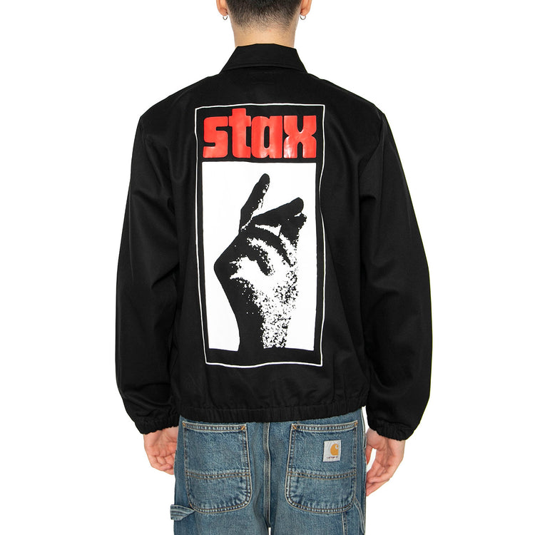 Stax Jacket Black - Giacca Uomo Nera JK00460-BLACK . HUF 