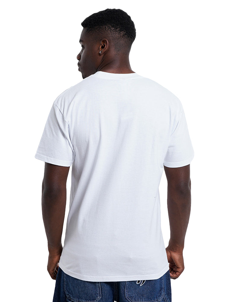 HUF HAVECOOTH T-SHIRT WHITE - Maglietta Girocollo Uomo Bianca TS02408 . HUF 