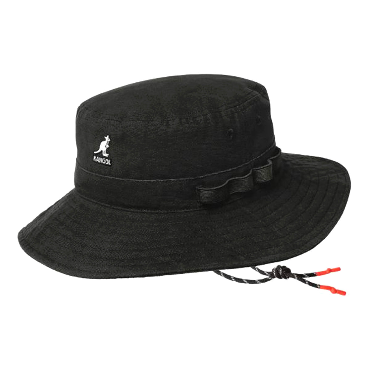 Utility Cords Jungle Hat Coal - Cappellino con Visiera Nero K5302-CO028 . KANGOL 