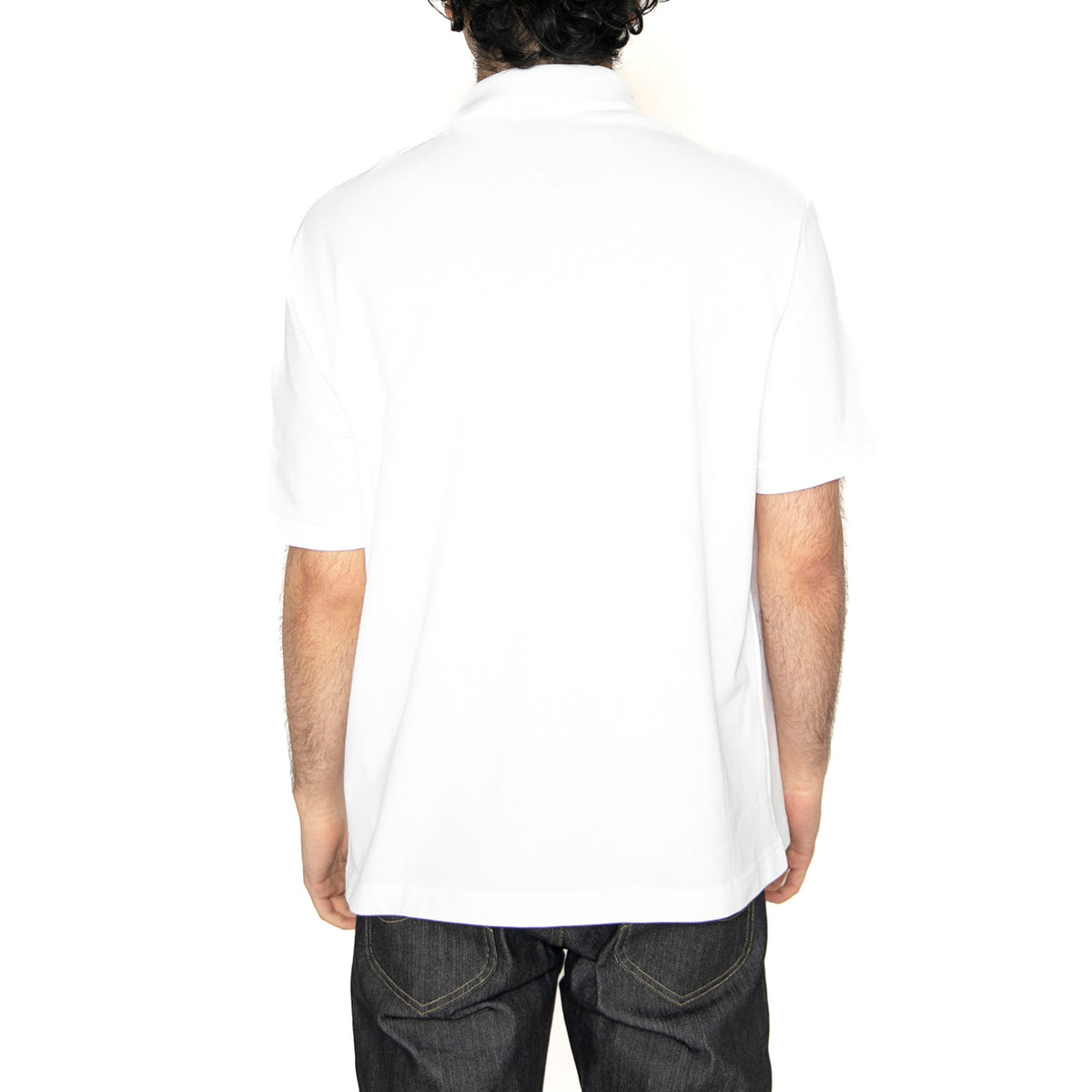 Maglietta M/C 001 Polo Shirt White - Polo Uomo Bianca con Logo PH2751-001 . LACOSTE 