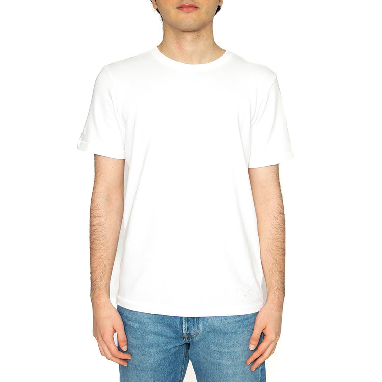 101 Core Tee Bright White - Maglietta Girocollo Uomo Bianca 112363864 . LEE 