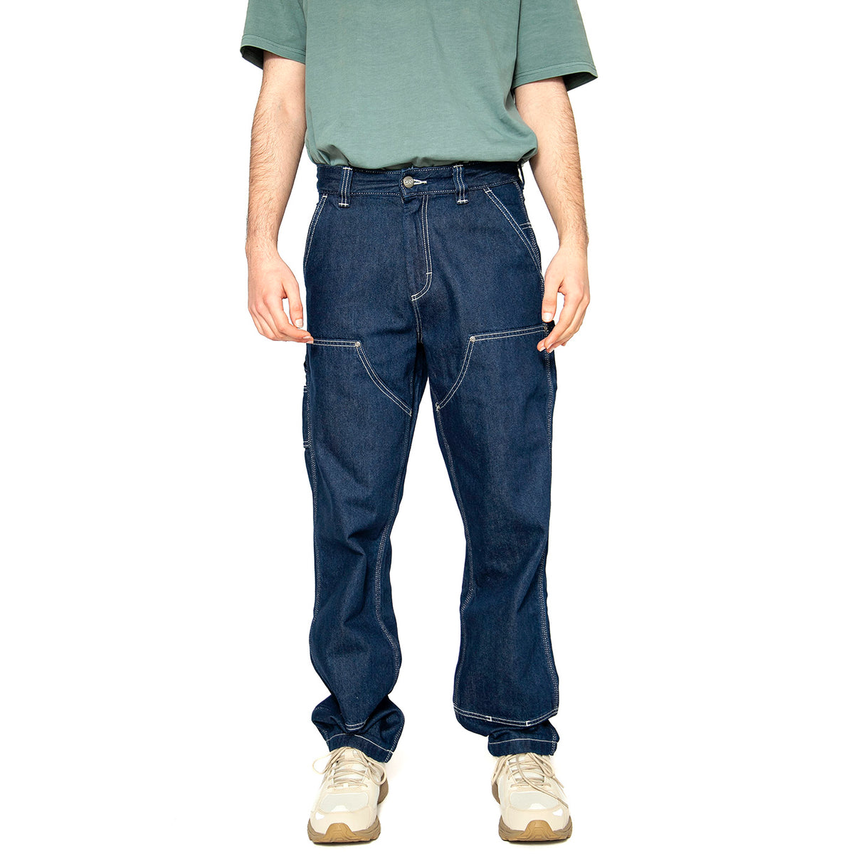 Double Knee Carpenter Raw - Pantaloni Uomo Blu 112364608 . LEE 