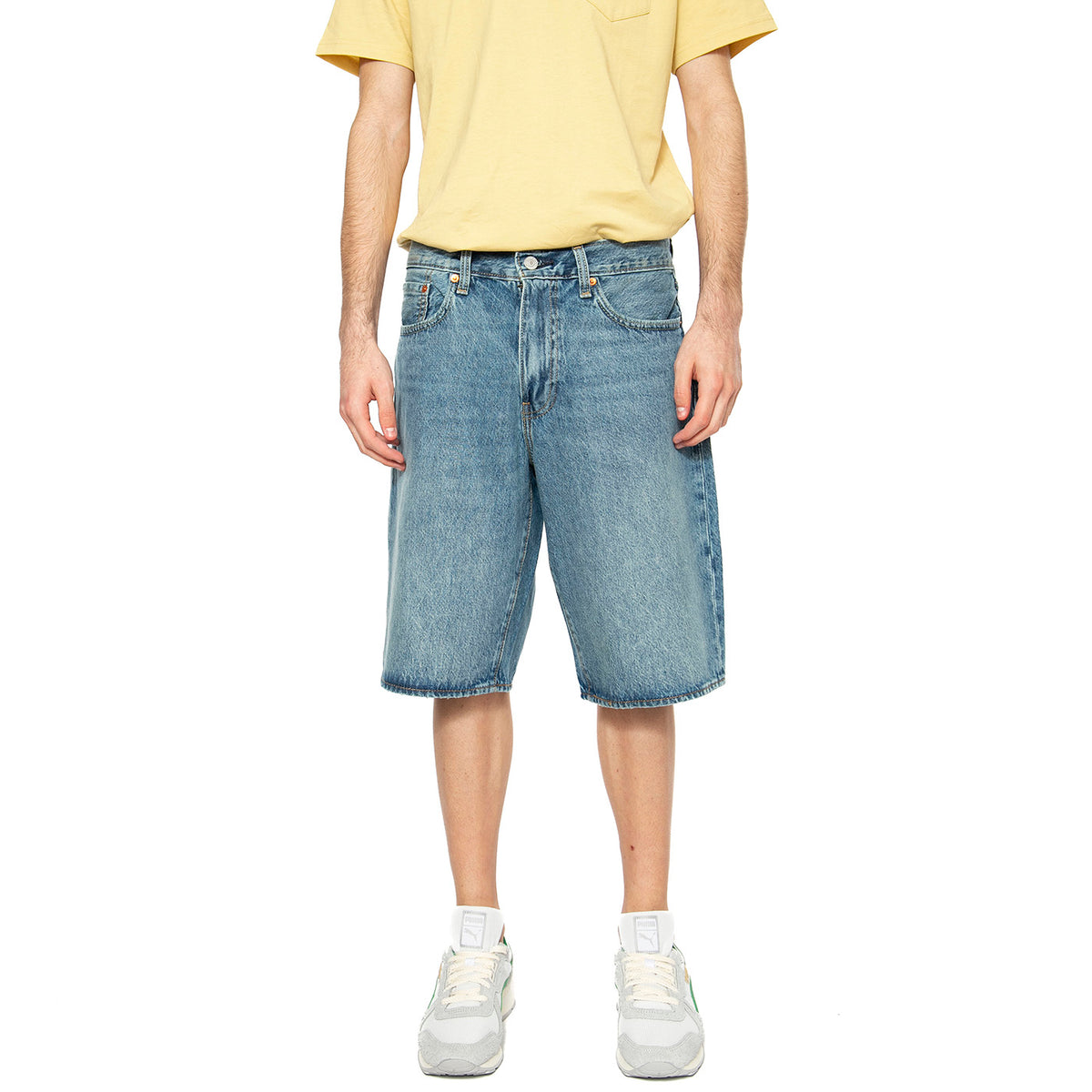 478 Baggy Short My Frequency - Bermuda Denim Jeans Uomo Blu 001JM-0005 . LEVIS 