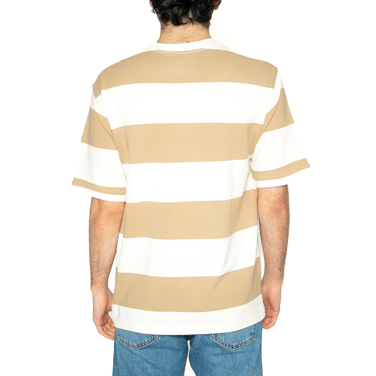 Half Sleeve Piquet Tee Rugby Stripe Chino - Maglietta Girocollo Uomo Multicolore 001MN-0003 . LEVIS 
