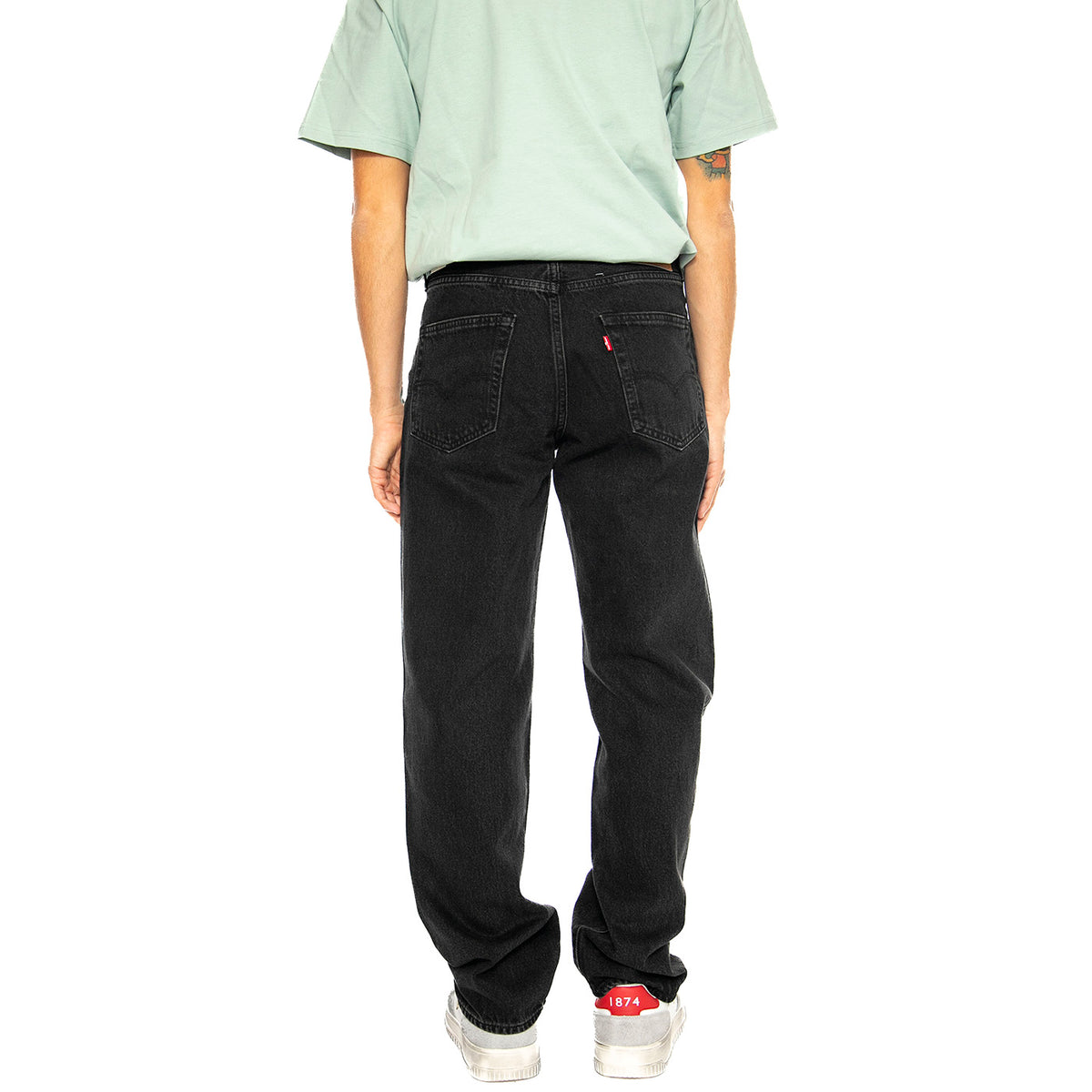 568 Loose Straight Welcome To The Rodeo - Pantaloni Denim Jeans Uomo Neri 29037-0066 . LEVIS 