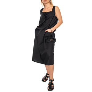 Cerimony Cinch Dress Digital Black - Abito Donna Nero 401500427-DIB . OBEY 