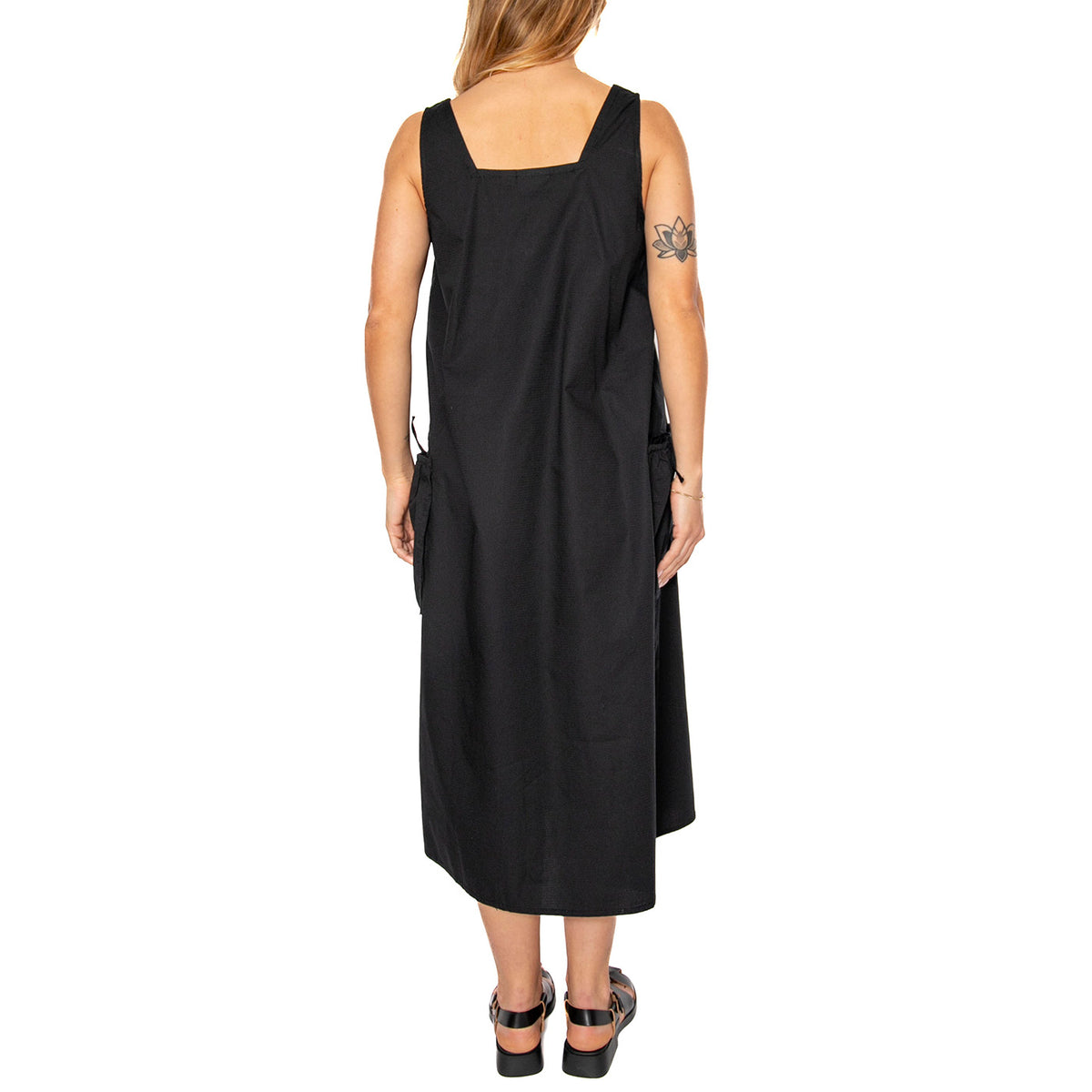 Cerimony Cinch Dress Digital Black - Abito Donna Nero 401500427-DIB . OBEY 